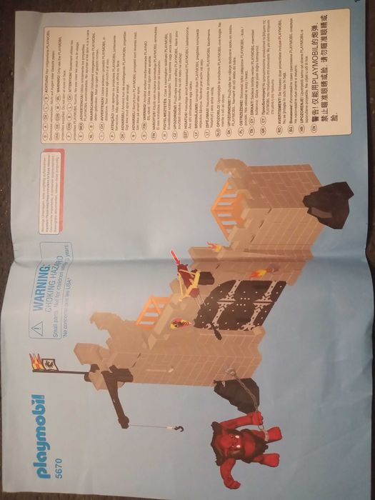 Playmobil 5670 brama zamkowa z olbrzymim trollem