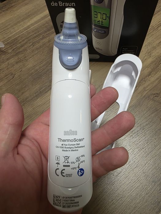 Termometr do ucha Braun  Thermoscan 7