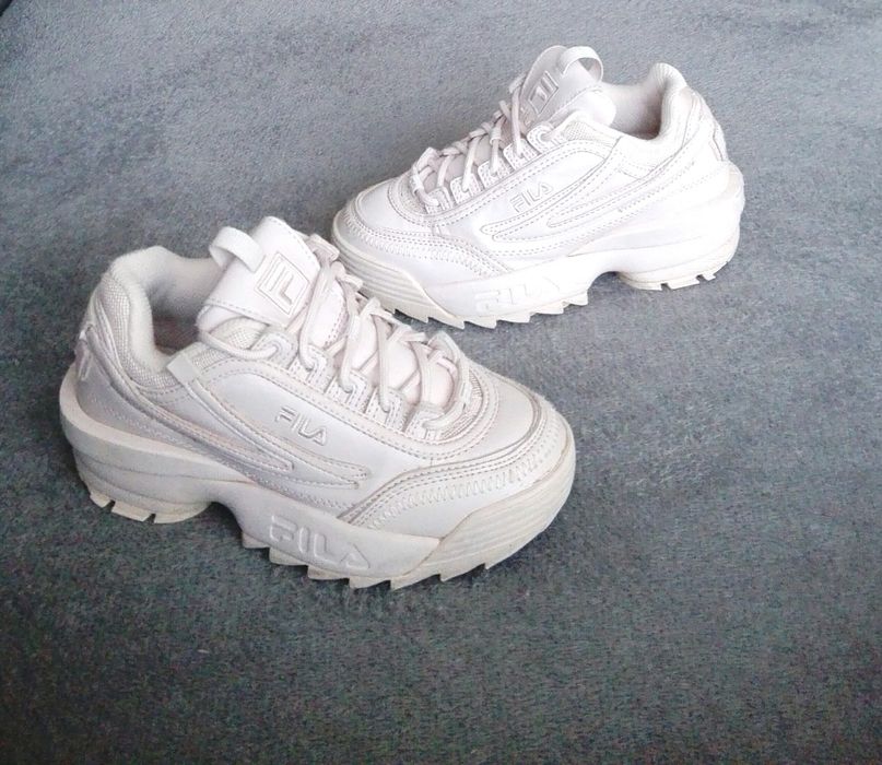 Fila oryginalne buty sportowe adidasy pudrowy róż rozm 33,5 34
