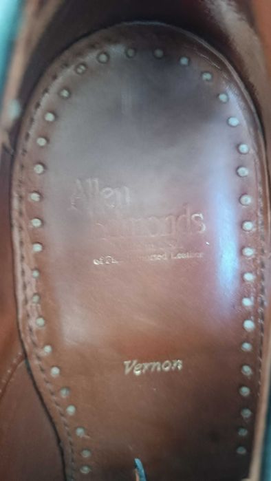 Преміальні туфлі/оксфорди Allen Edmonds. Мade in USA original.Р 43.28
