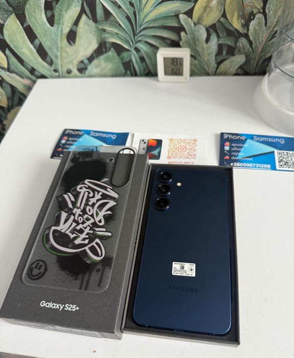 Samsung S25+ 12/256gb новий S936B/DS S25Plus Гарантія Чек офіц TradeIN