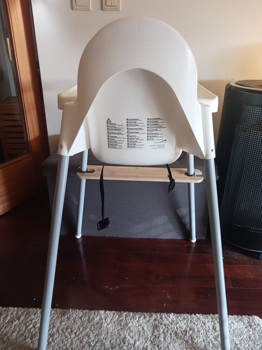 Cadeira papa ikea c/ pousa pés