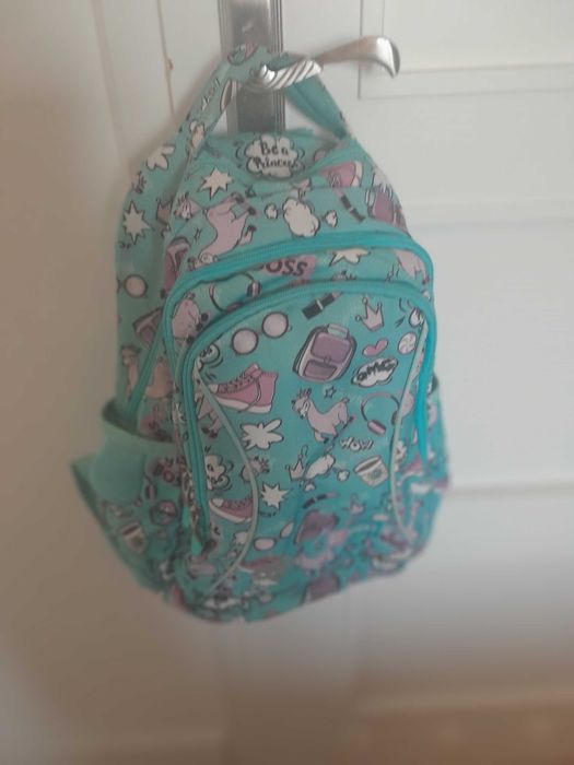 Plecak szkolny niebieski