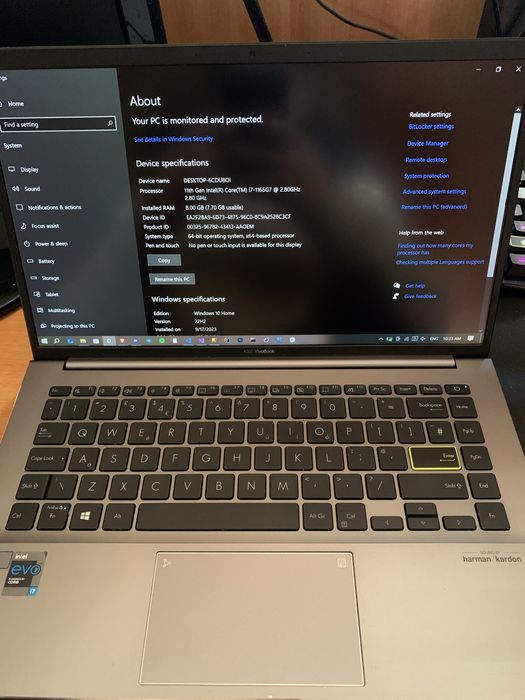 Asus VivoBook S435EA 14 Intel 11th 512GB SSD 8GB RAM