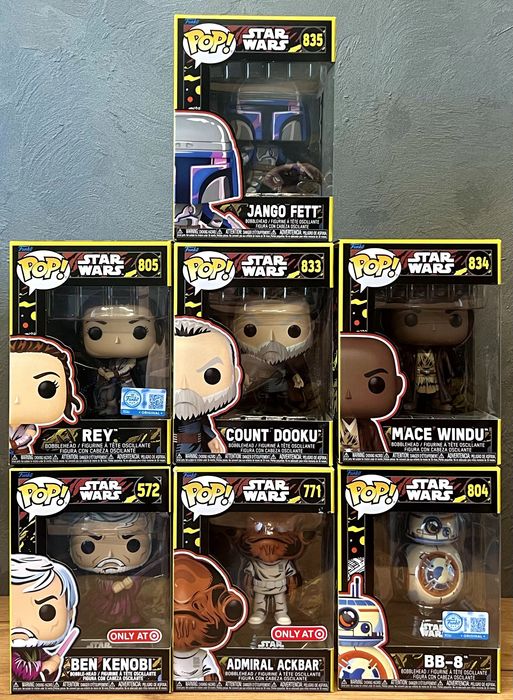 Funko Pop! Star Wars. Retro Series