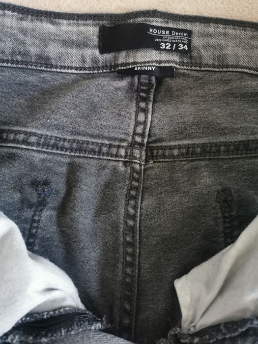 Spodnie męskie jeansowe House W32 L34