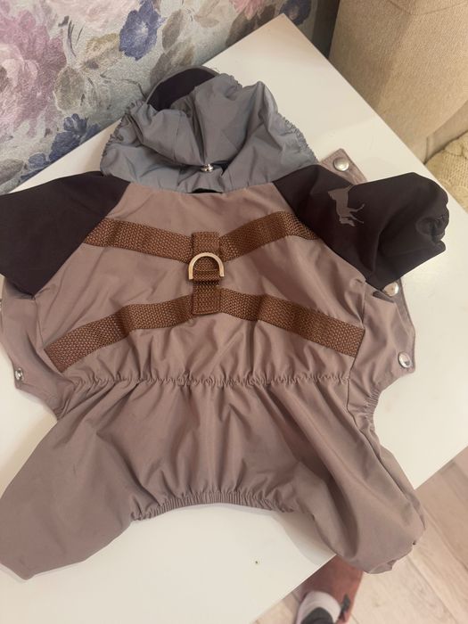 Дощовик Pet Fashion Mustang (М) зі світловідбивним капюшоном