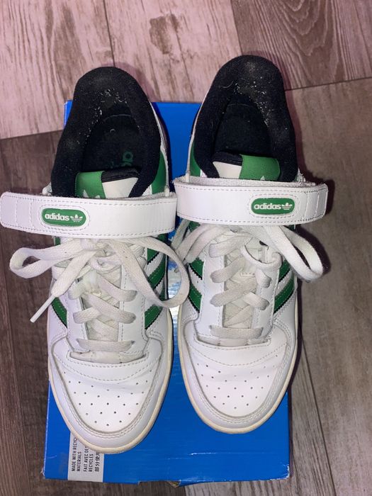 Adidas forum low green black