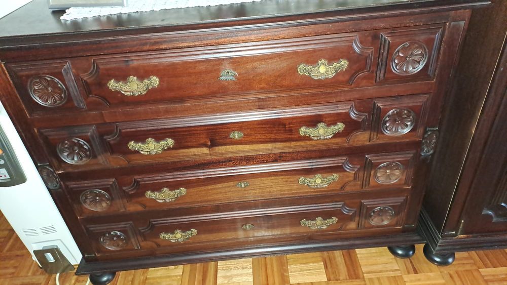 Mobilia de quarto madeira maçiça