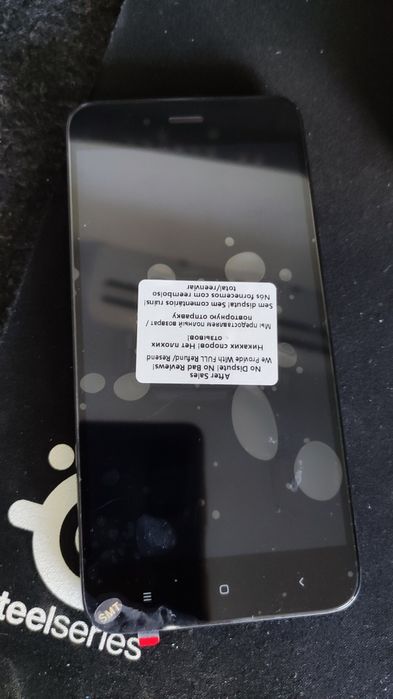 Kit reparação ecrã Xiaomi A1 com películade proteção e chassis