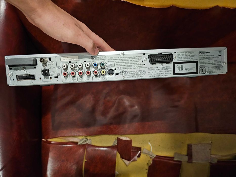 Sistema de Som 5.1 Surround Panasonic c/Leitor