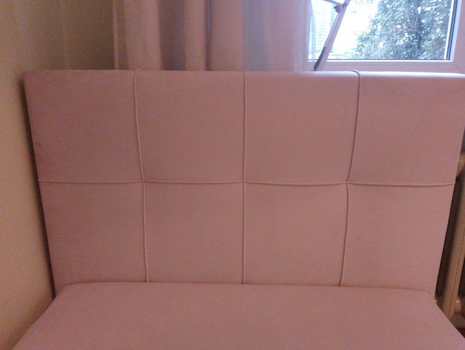 Łóżko tapicerowane 100x200 jasne