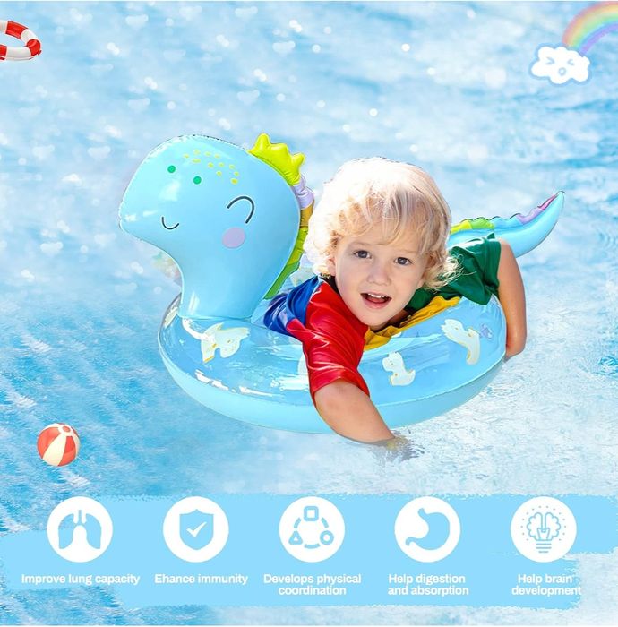 Koło ratunkowe dinozaur