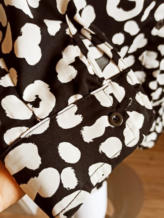 Sg Sukienka damska 38 , M szmizjerka czarno biała sukienka 38 , M