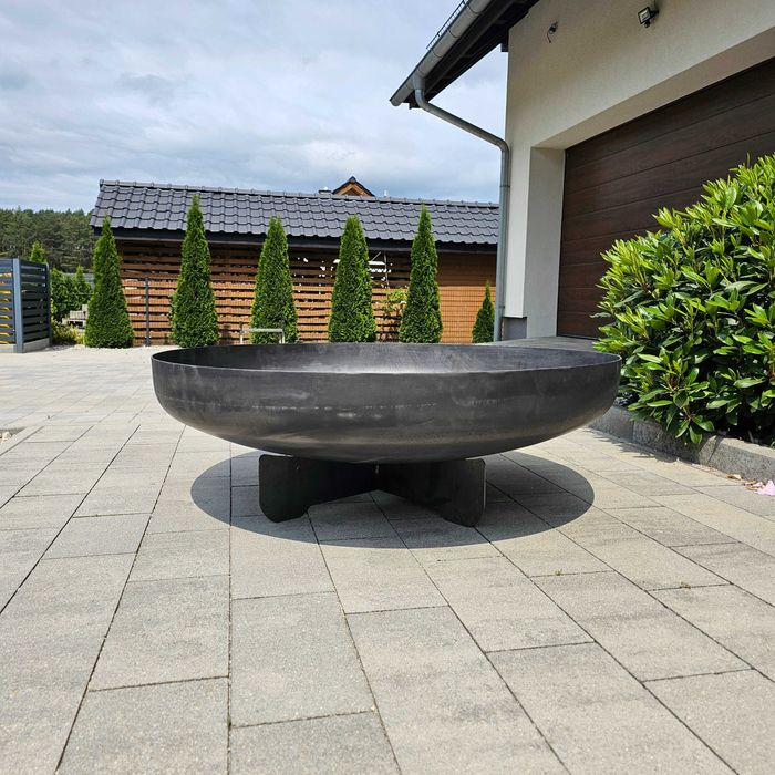 Palenisko ogrodowe Niemalowane Deep 100 cm Niski Stelaż