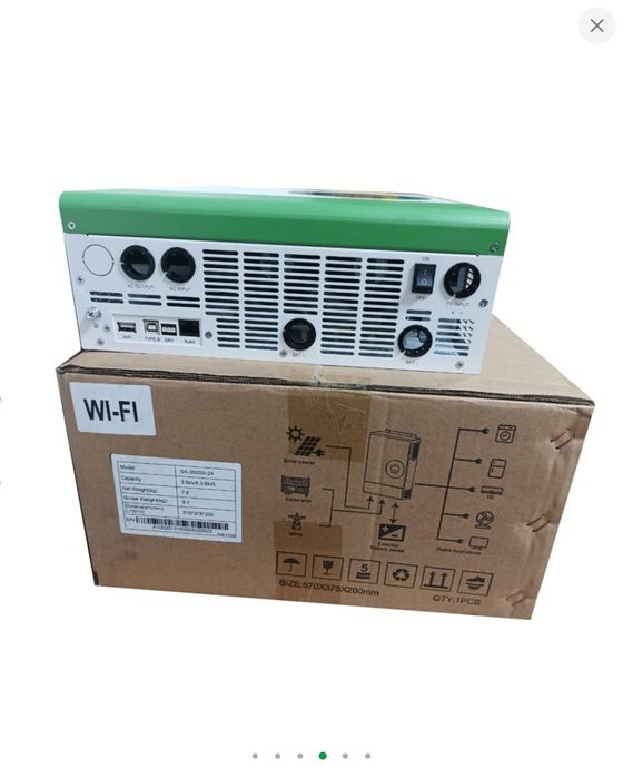 Инвертор 3,6кВт +Акумулятор 5кВт (24V) КОМПЛЕКТ ПО СУПЕР-ЦЕНЕ