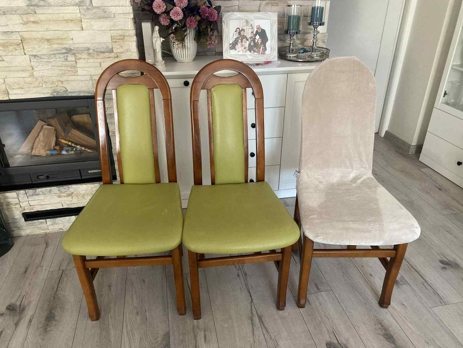 Sprzedam krzesła drewniane komplet