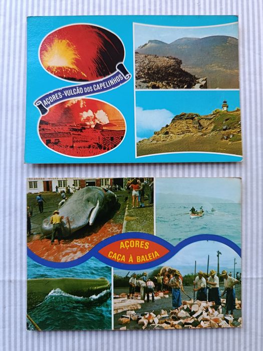 POSTAIS: Macau, Paris, Montreal (Canadá), Açores e outros diversos