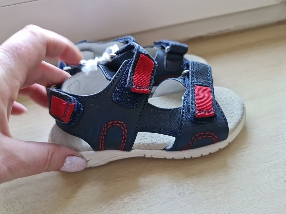 Sandały chłopięce 24 wkładka 15,8 cm