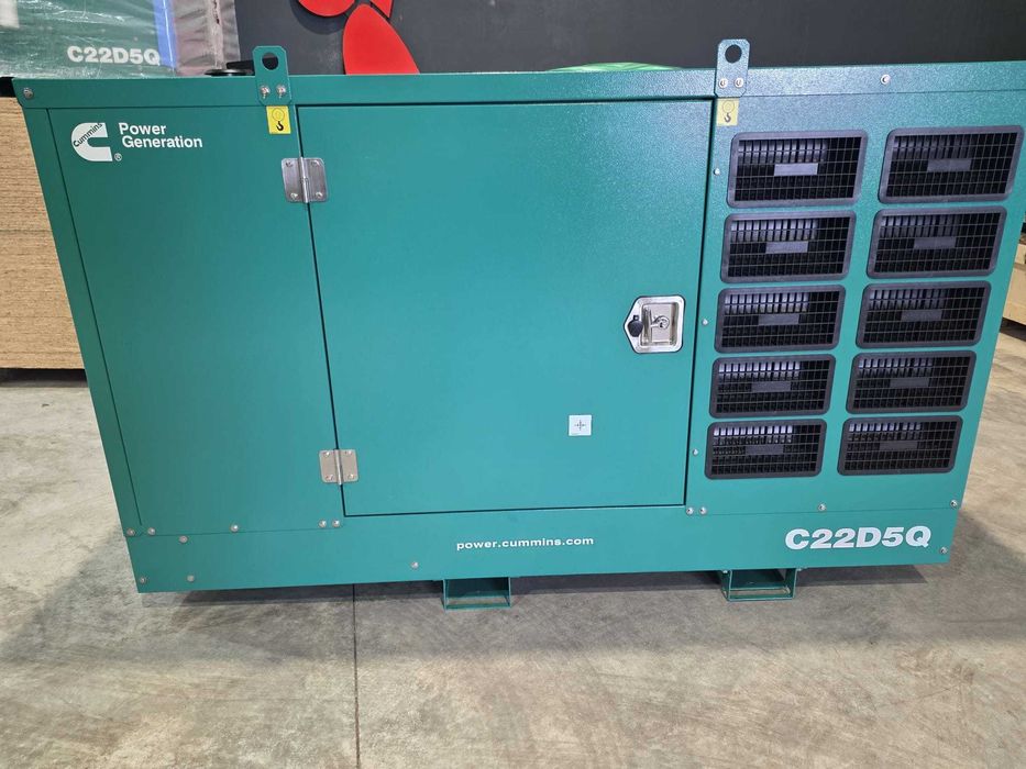 Gerador Industrial Cummins C22D5Q - 1500Rpm -  Prime 20KVA - Standby 22KVA - Novo Com garantia