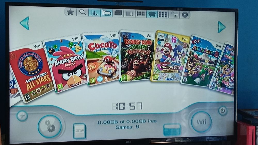 Consola Nintendo Wii Branca + 9 Jogos Nintendo + 900 Jogos Emuladore