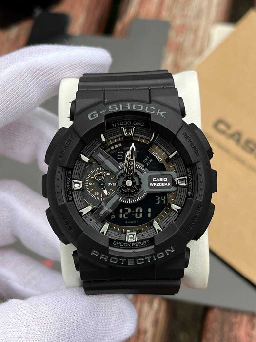 Годинник Casio G-Shock GA-110 Black | часы мужские | Vintage A159 | DW