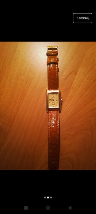Elegancki zegarek na pasku