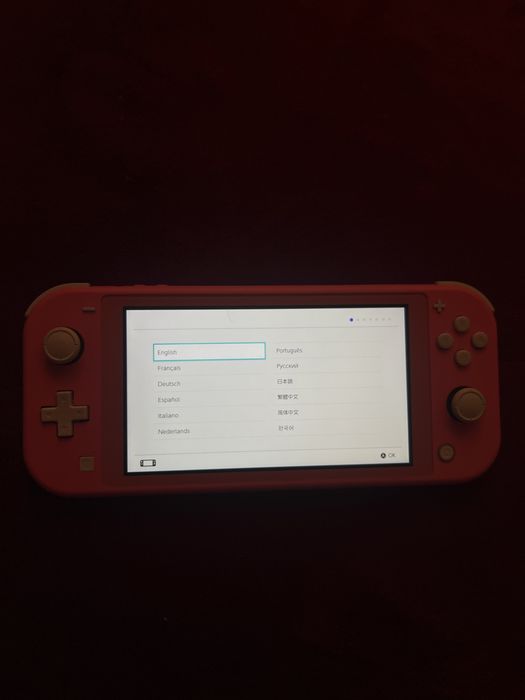 Nintendo Switch Lite(Rosa Salmão)