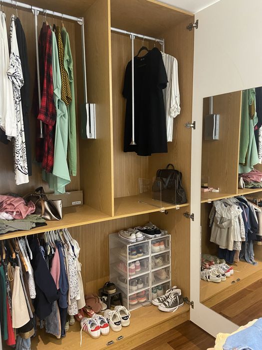 Armário combinado (roupeiro + comoda)