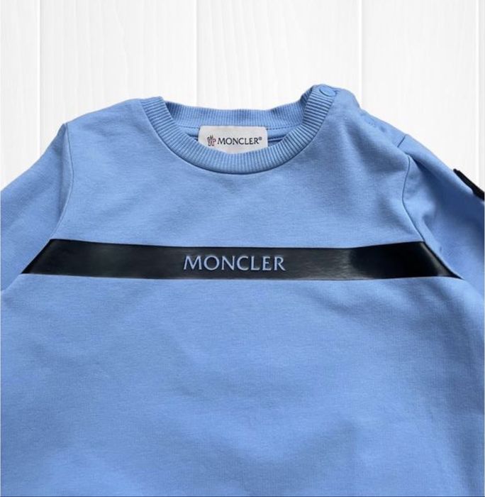 Оригінальний світшот Moncler на зріст 76 см