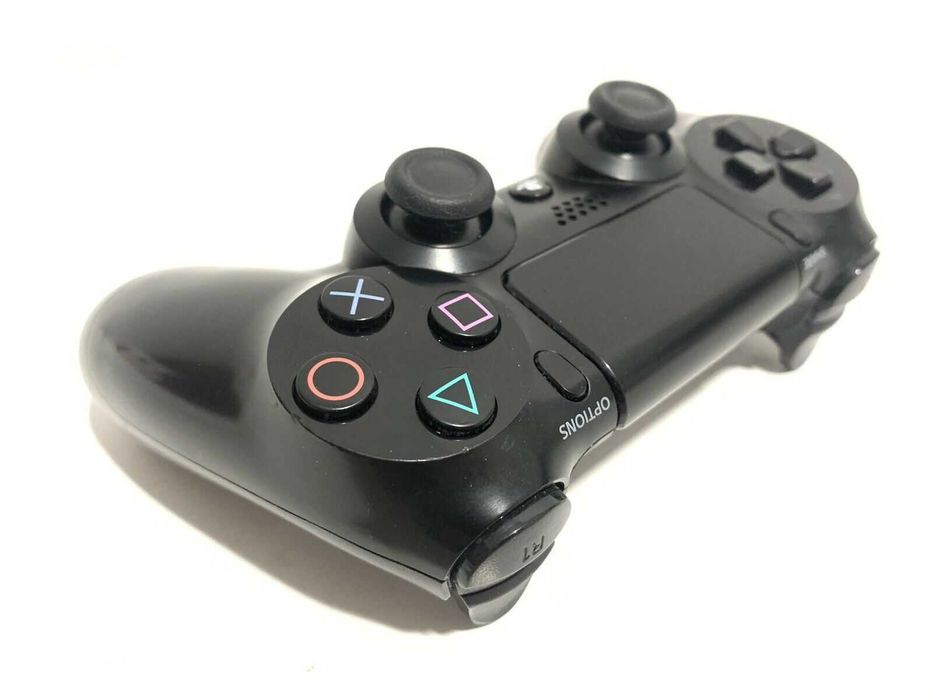 Comando Original Sony Dualshock Negro PS4; ler anuncio