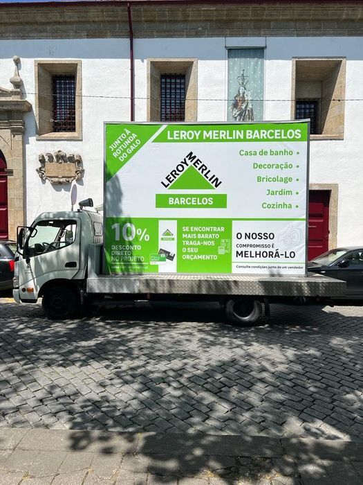 Carrinha móvel publicidade