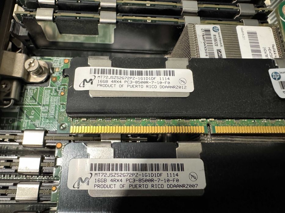 Серверна оперативна память памʼять RAM DDR3 2\4\8\16\32Gb з HP C7000