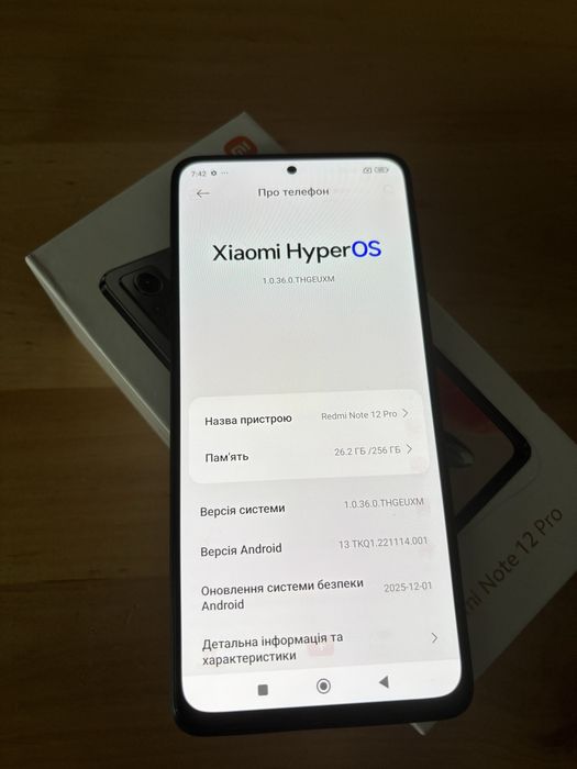 Redmi note 12 pro(4g) 8/256