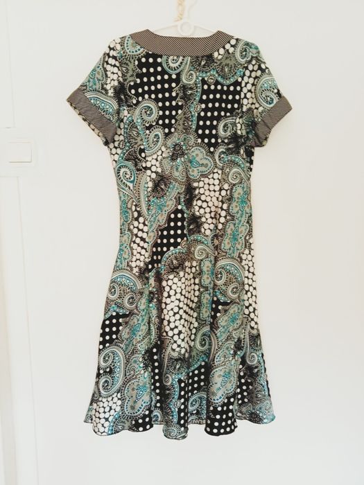 Letnia satynowa sukienka Departure