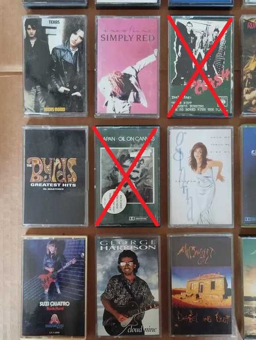 Várias Cassetes Antigas Internacionais #C03L01