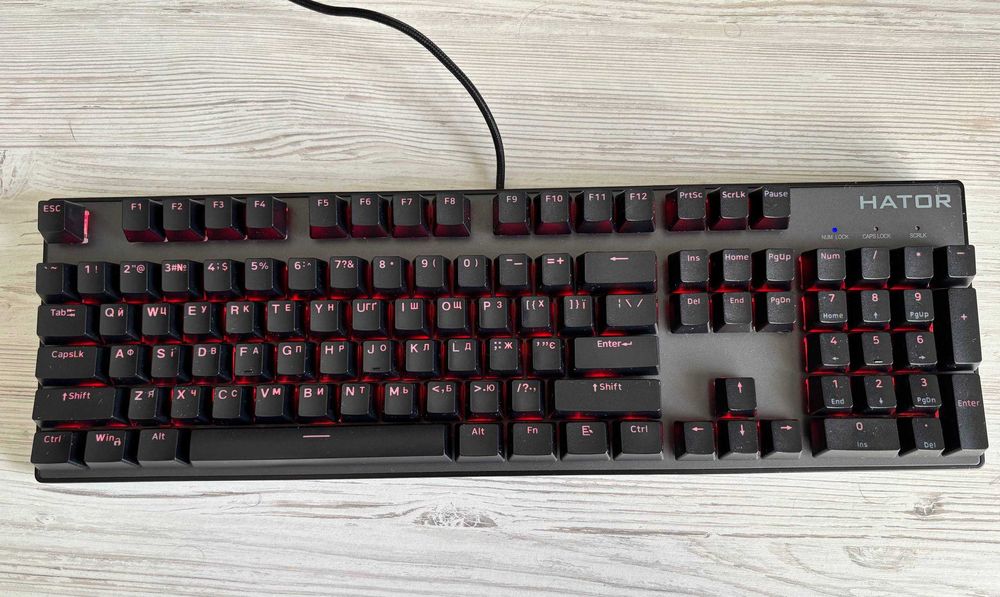 Клавіатура Hator Starfall RGB