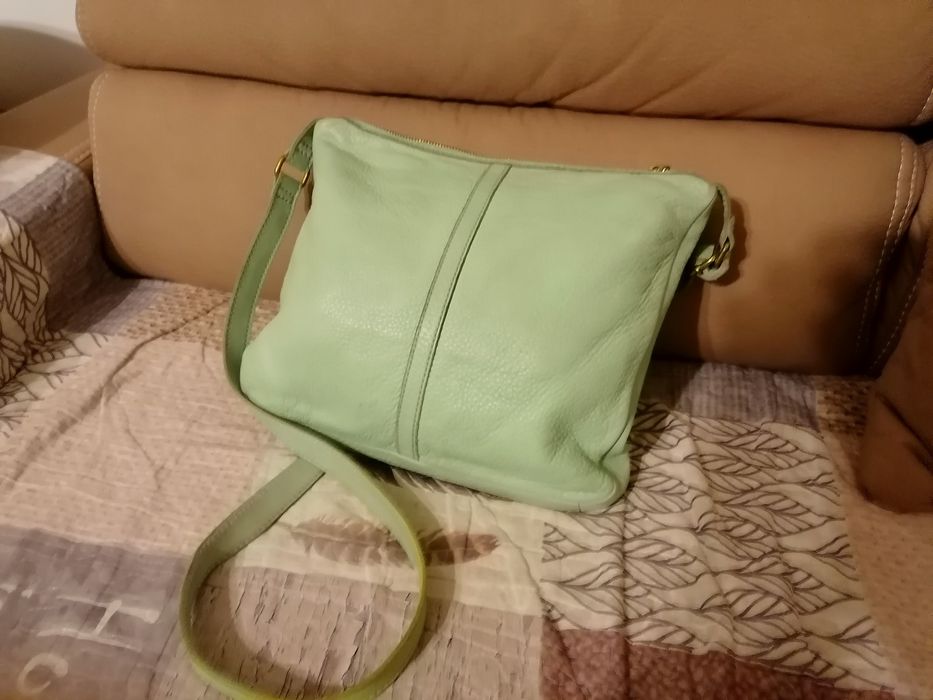 Torebka damska listonoszka Fossil - skóra naturalna