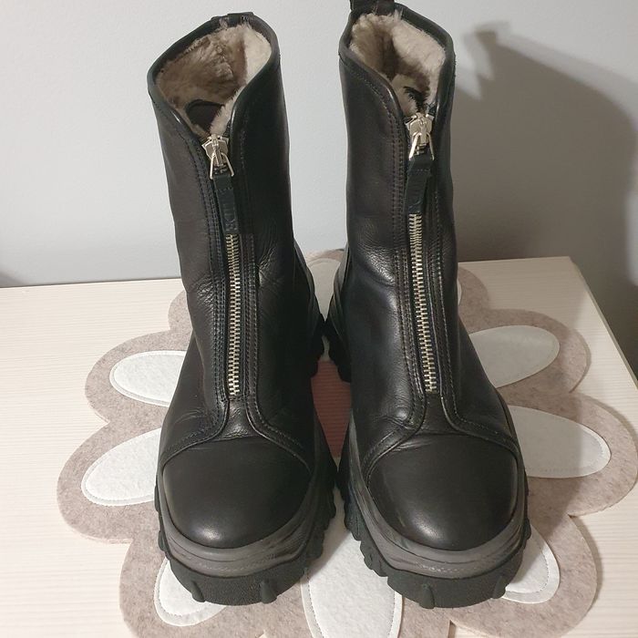 Sztybety  ,botki damskie skóra naturalna  roz.38