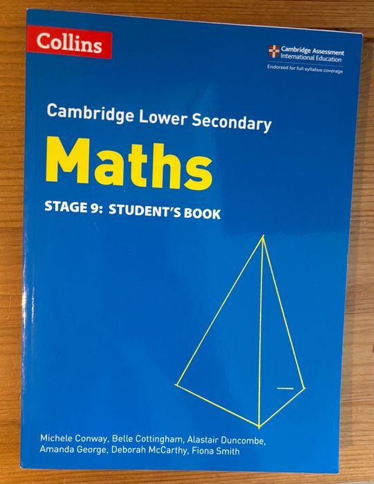 Lower Secondary Maths Student’s Book: Stage 9 (Collins Cambridge Lower Secondary Maths)