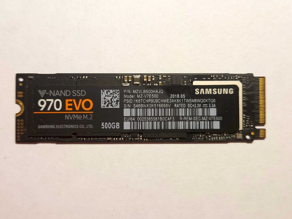SSD Samsung 970 EVO 500GB