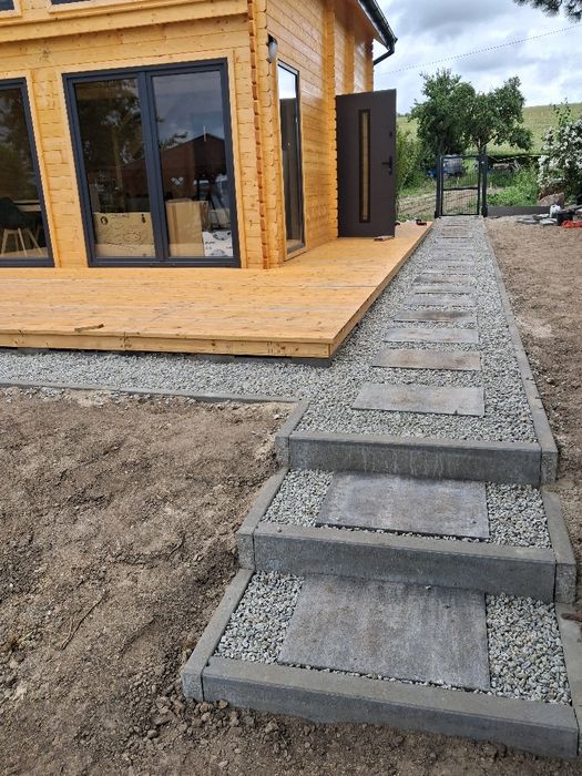 Zakładanie i piegnacja ogrodów, usługi brukarskie