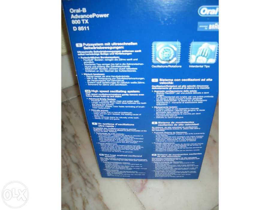 Escova eléctrica braun-oral b advancepower