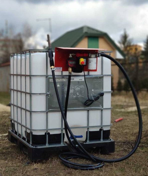 З ТОЧНИМ витратоміром якісний заправ. модуль для дизпалива на єврокуб