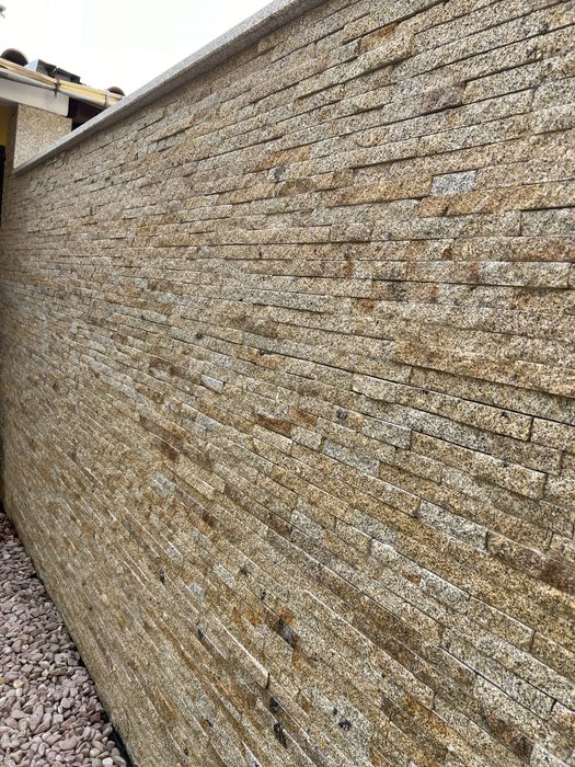 Pedra Granito Ponte de Lima revestimento m2 . 100% natural