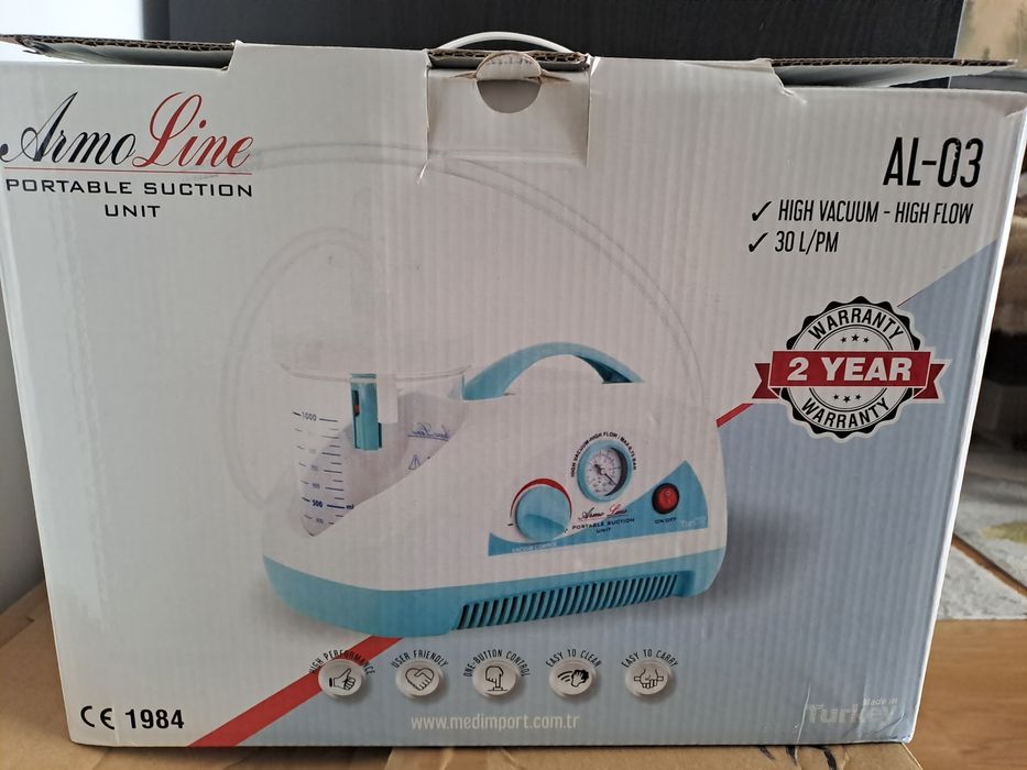 Przenośny ssak medyczny do wydzielin GWARANCJA