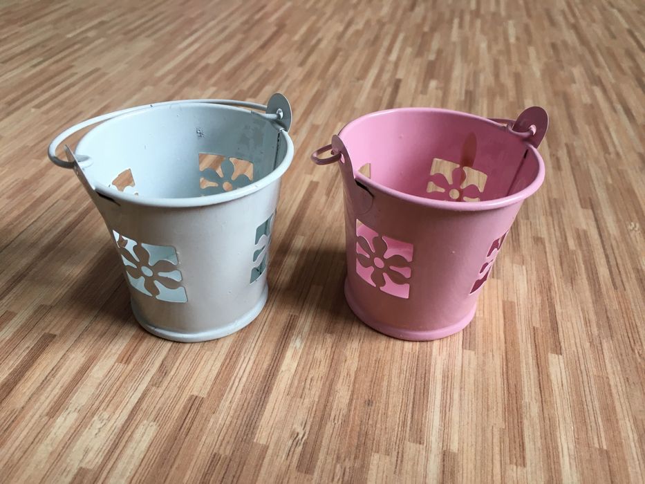 Świeczniki wiaderka