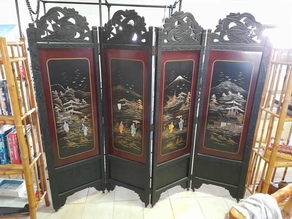Biombo chinês antigo