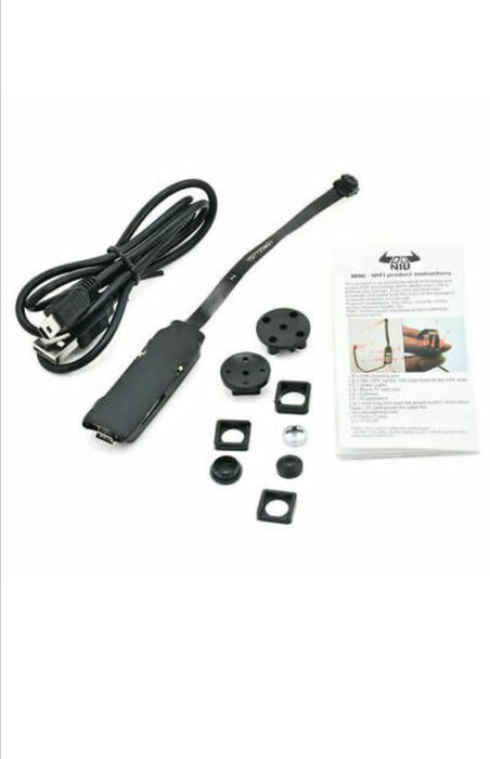 (NOVO) MICRO CÂMERA Espiã com Aplicação em Tempo Real - Audio e Video