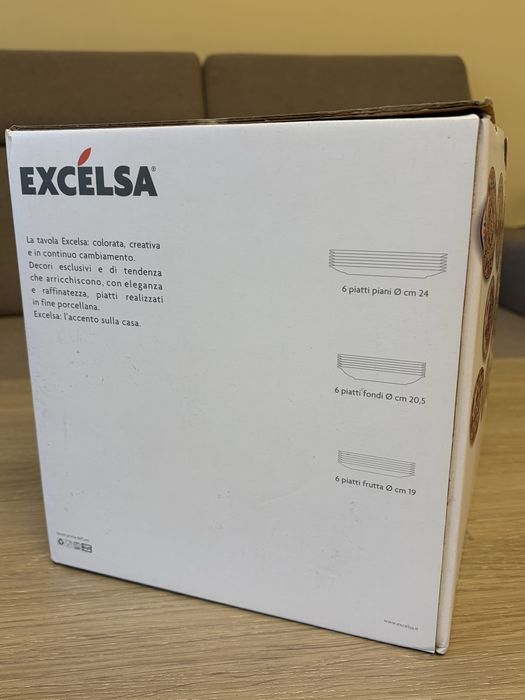 Zestaw talerzy EXCELSA ROMA 18szt.